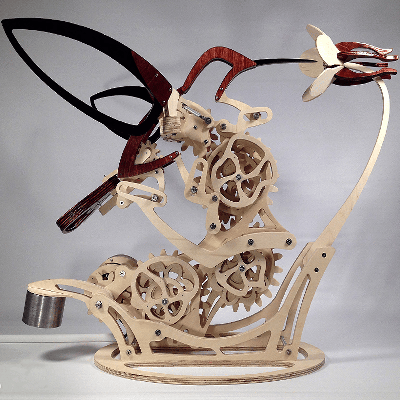 Colibri Motion™ - DIY 3D-Puzzle aus Holz