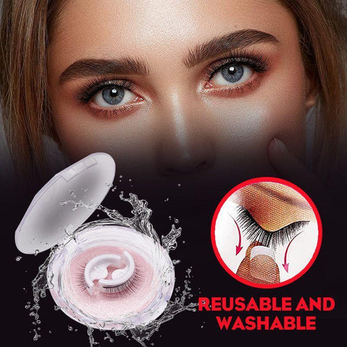 1+1 Gratis | GlamLash™ Selbstklebende wiederverwendbare Wimpern