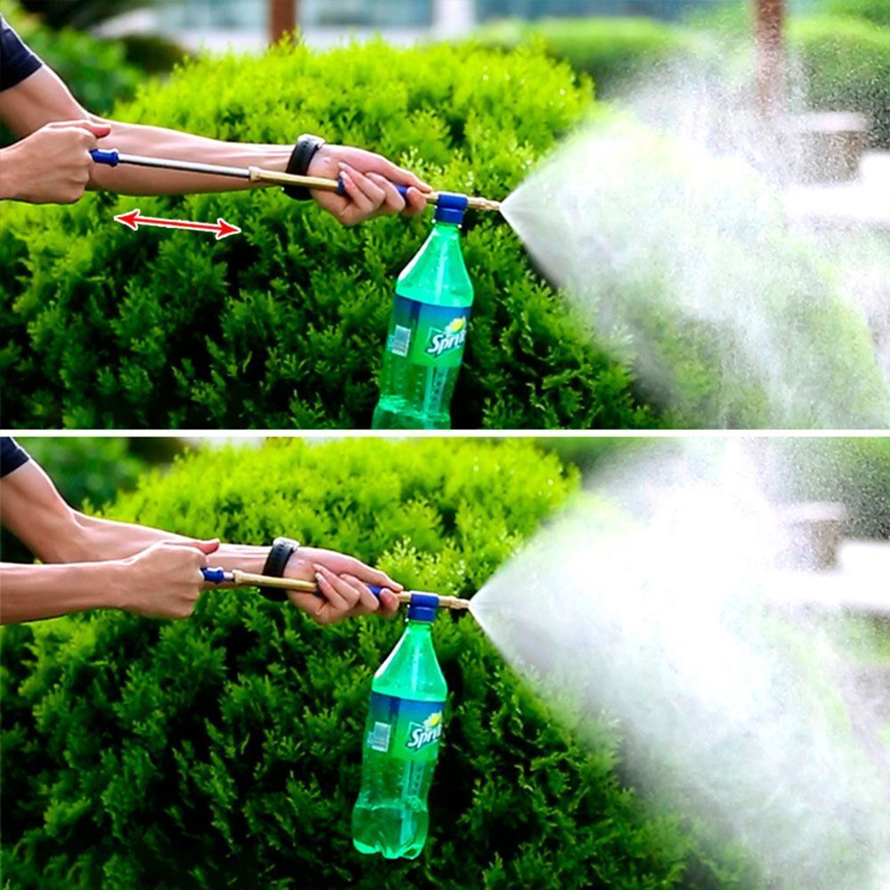 Garten-Sprühaufsatz™ – Macht schmutzige Gartenarbeit überflüssig, da für jede Flasche der perfekte Sprühaufsatz vorhanden ist