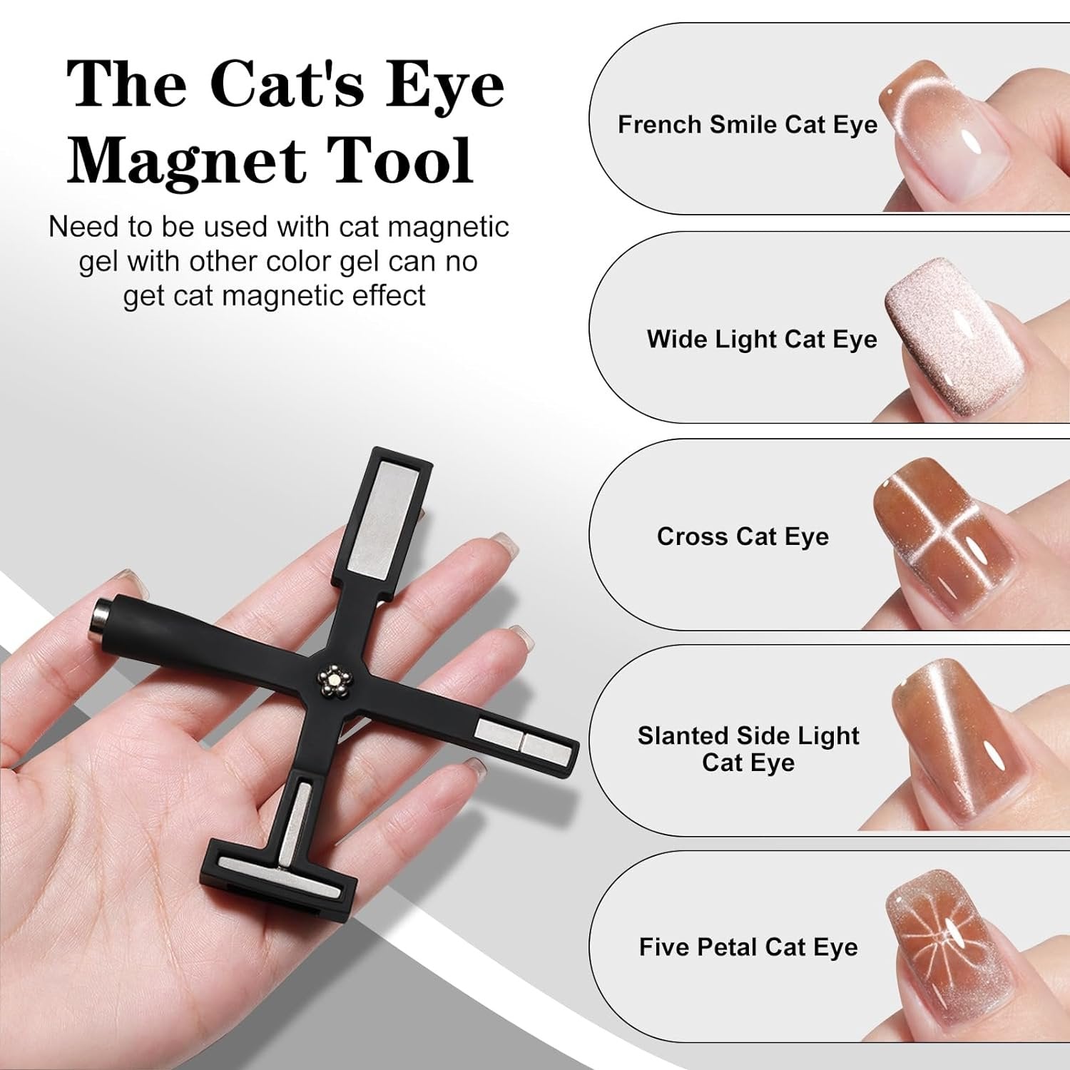 Magneye™ - 5-in-1 Eleganter Katzenaugene-Magnet