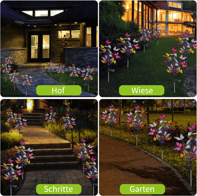 LumiButterfly - Verwandeln Sie Ihren Garten mit leuchtenden Schmetterlingen
