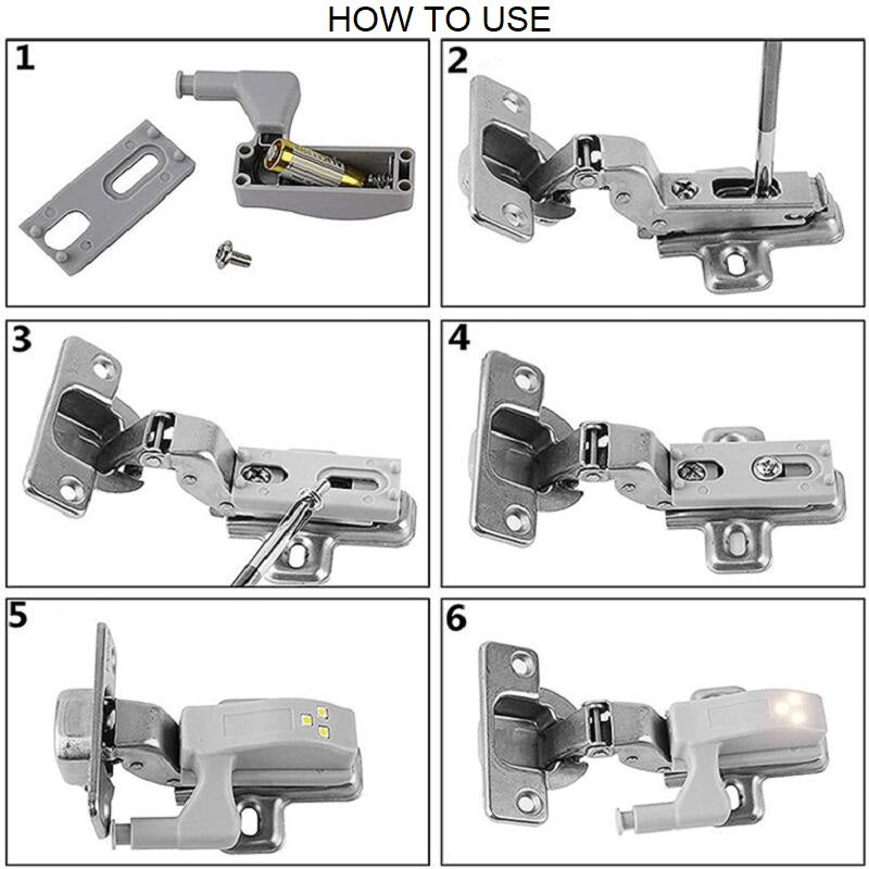 5+5 GRATIS | Bewegungssensor LED-Schranklicht – Automatisch & Kabellos