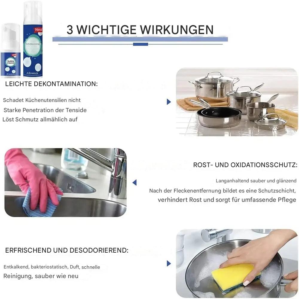 1+1 GRATIS | Foam Cleaner™ Verabschieden Sie sich von hartnäckigem Küchenfett ohne Schrubben