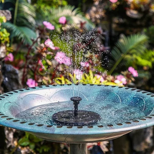 SolarFountain™ - Umweltfreundlicher Solarbrunnen für Gärten