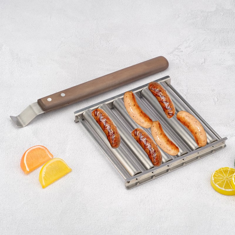 SizzleRoll™ – Perfekt gegrillte saftige Hot Dogs jedes Mal ohne Stress