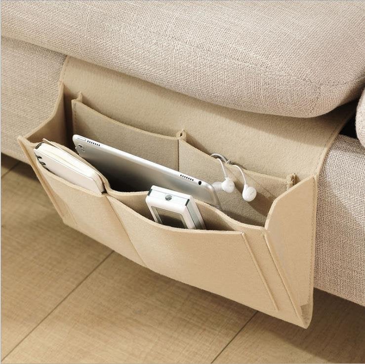 1+1 GRATIS | Hängende Bett-Organizer – Platzsparende Aufbewahrung mit großen Taschen