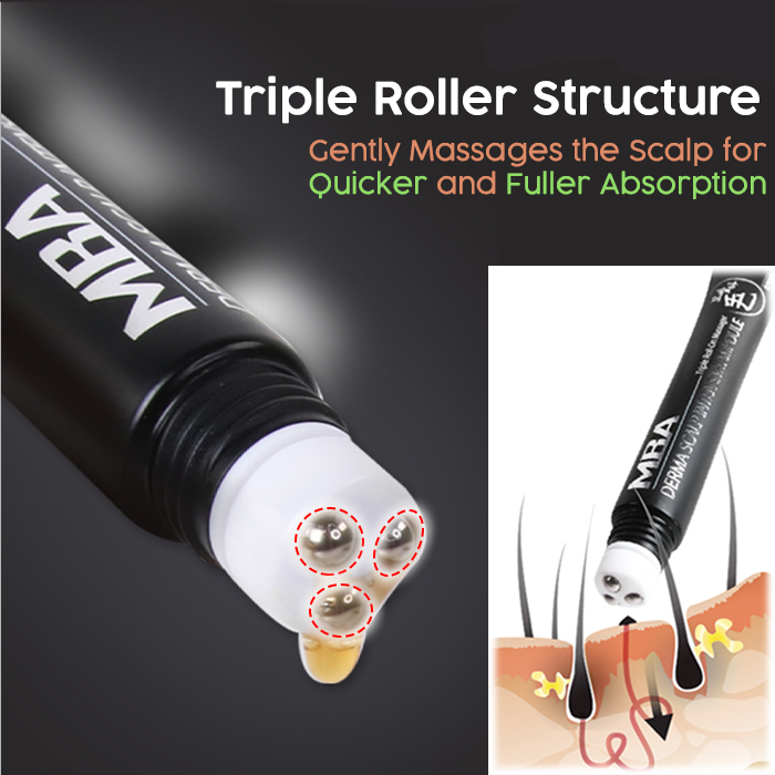 Growhair™ Haarwuchs-Serum Roll-on | 1+1 Gratis | Dichtes & Gesundes Haar