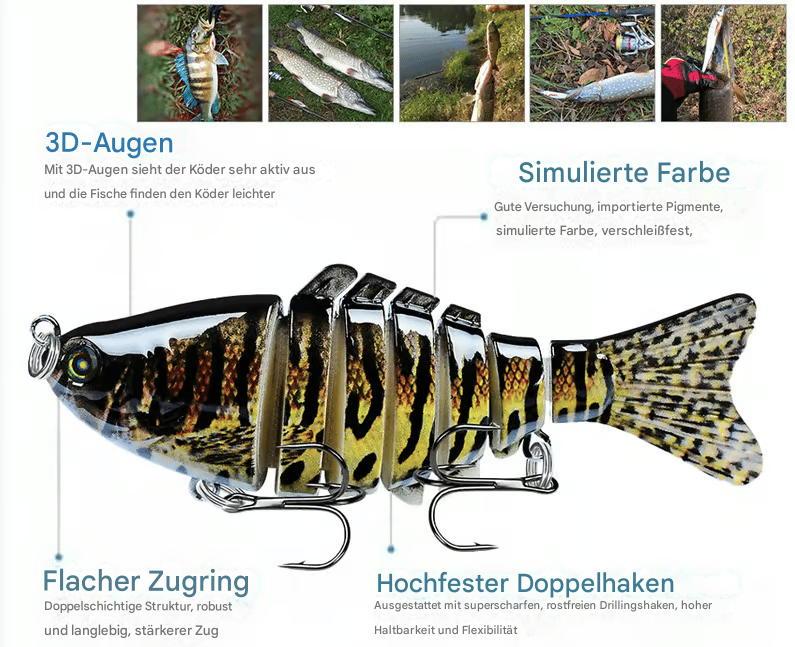 AquaLure™ - Müheloser Angelspaß bei jedem Wurf