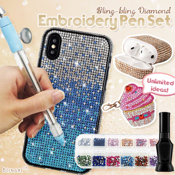 Gemify™ - Verziert Bastelprojekte sauber und glitzernd, ohne klebrige Finger
