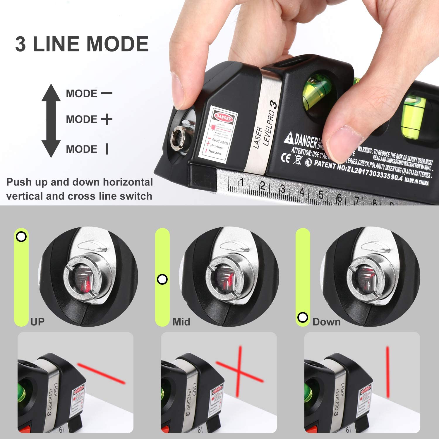 LaserMate™ - Laserwasserwaage Mehrzweck-Infrared