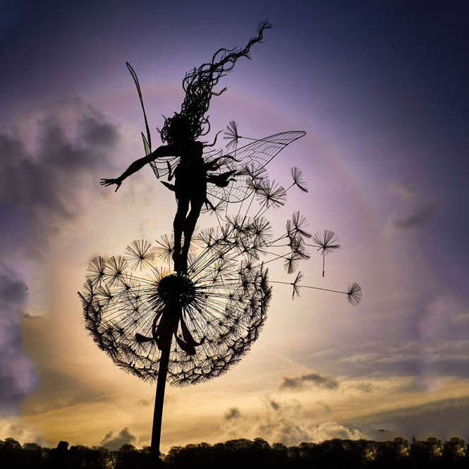 Celestara™ Feenskulptur – Entzünden Sie endlose Magie und Frieden in Ihrem Garten