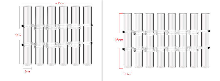Hinged-Blumenvase – Flexible und elegante Glasvase