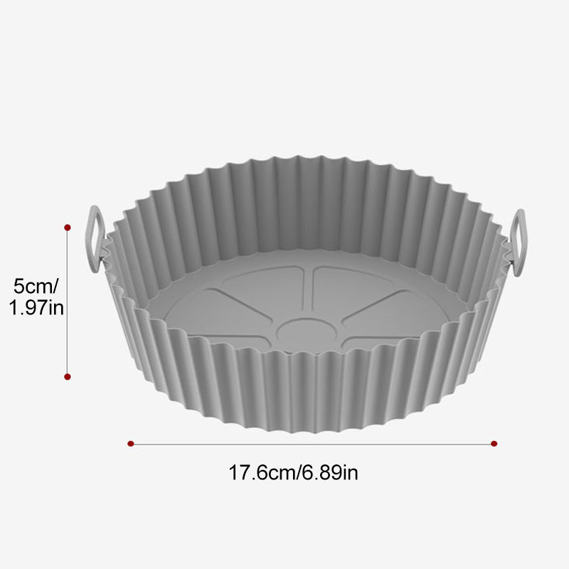 1+1 Gratis | Baking Tray™ - Wiederverwendbare Silikon-Luftfritierschale