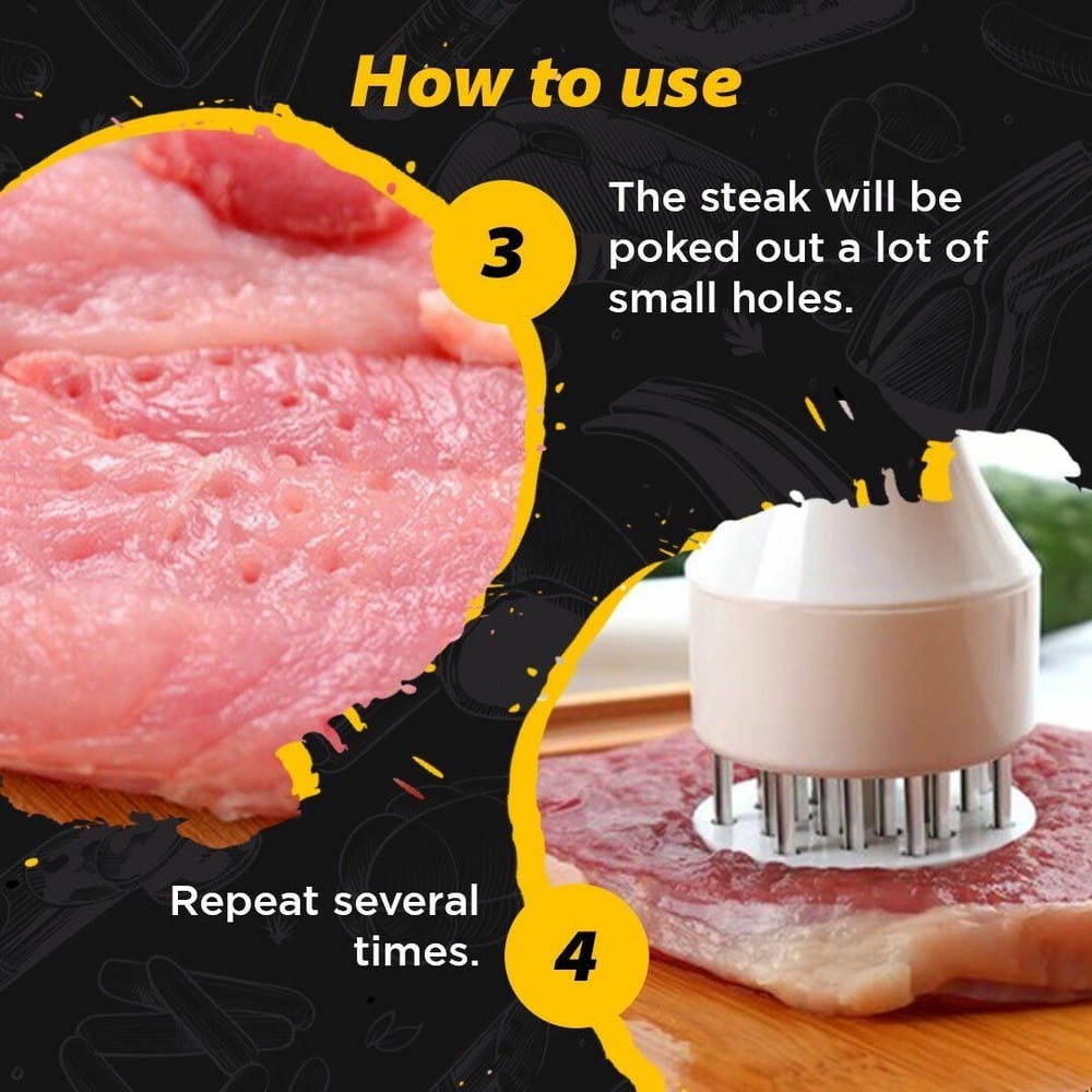 1+1 GRATIS | BladeTender™ — Entsperren Sie saftiges, Restaurantqualität Fleisch in Minuten