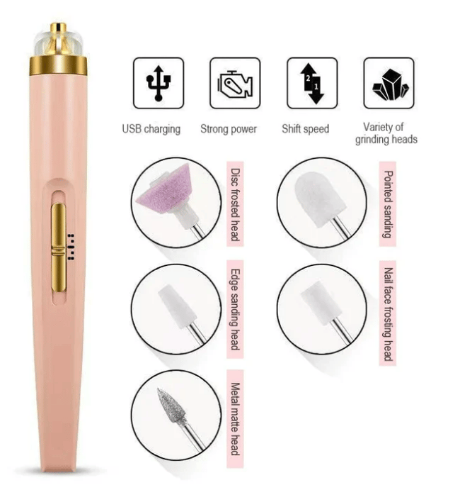 NailPro™ - ELEKTRISCHES PROFESSIONELLES MANIKÜRE-NAIL-MASCHINENSET💅