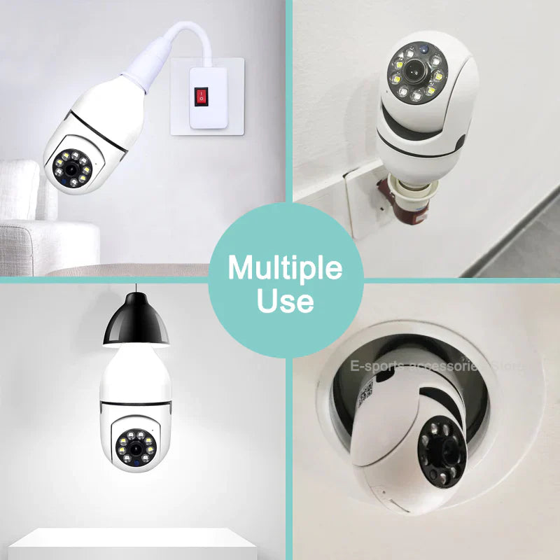 Die Original BulbCam360 – Kabellose Intelligente Sicherheitskamera
