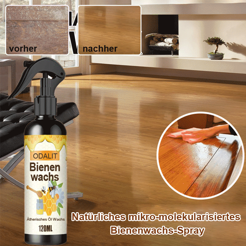 HiveGlow™ - Natürliches mikromolekularisiertes Bienenwachsspray