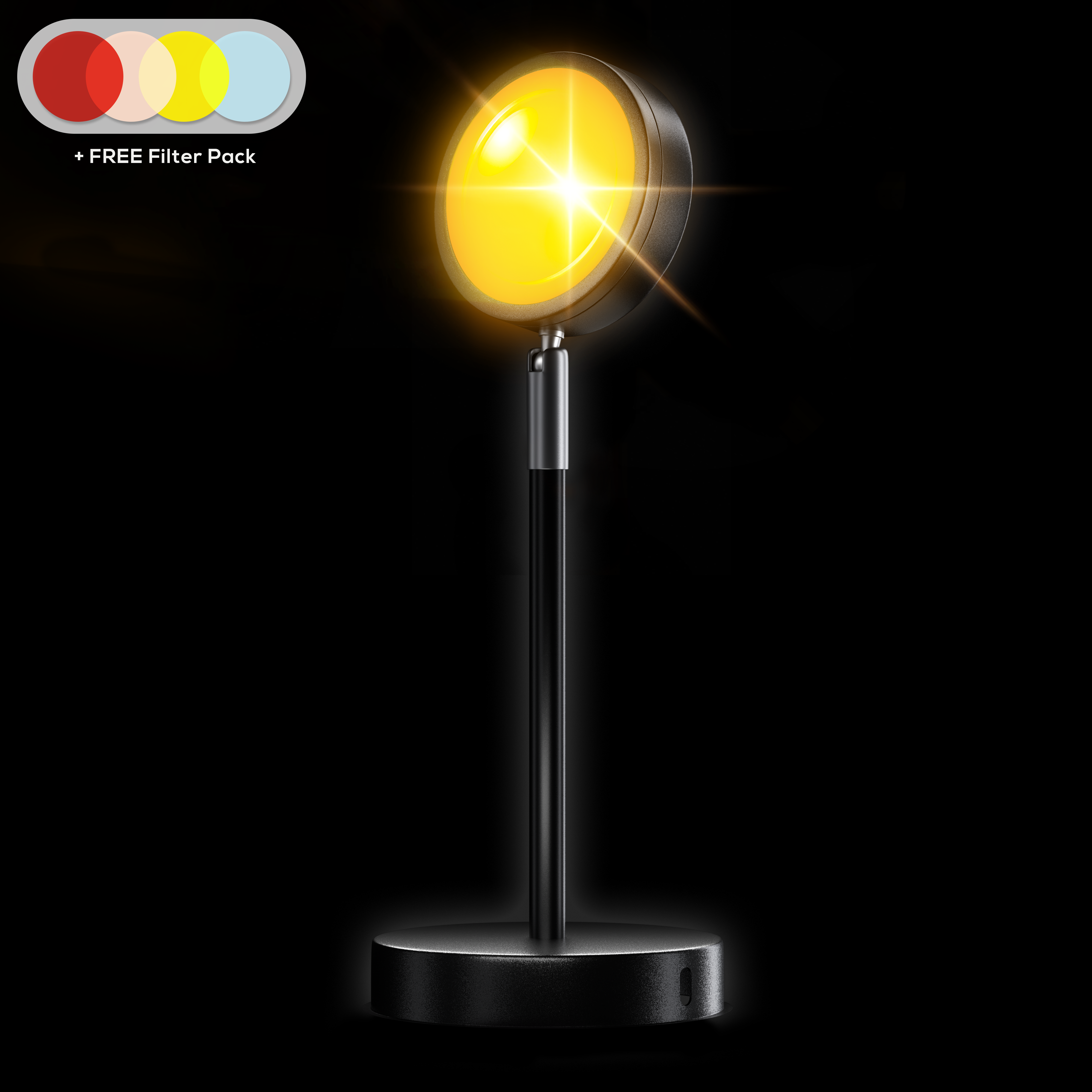 AuroraGlow™ – Intelligente Sonnenuntergangs-Projektionslampe