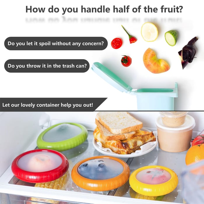 2+2 GRATIS | OxiGuard™ - Obst- und Gemüselagerbox mit Anti-Oxidationswirkung [Letzter Tag Rabatt]