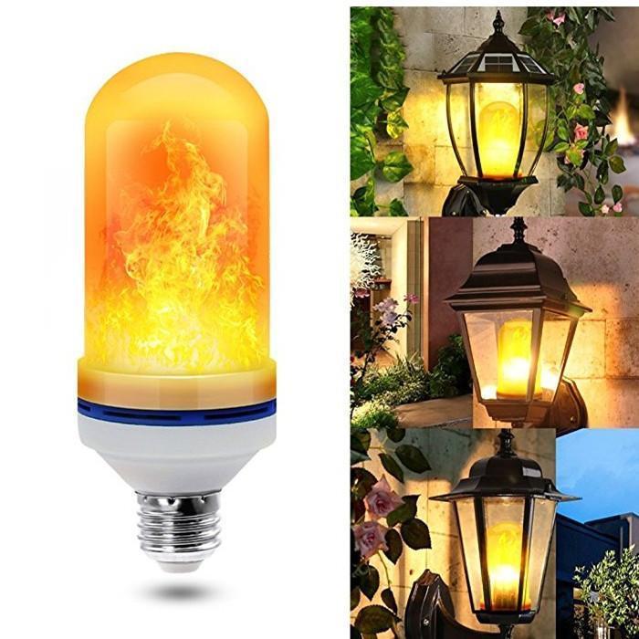 1+1 Gratis | FlameLuxe™ Lampe mit Feuereffekt