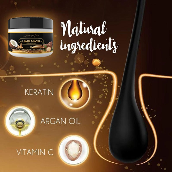 1+1 GRATIS | ShinyHair™ Haarmaske
