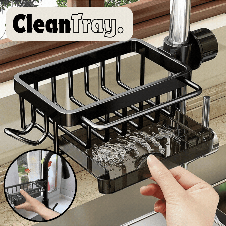 CleanTray™ | Der rostfreie Helfer für Ihre Spüle! [Letzter Tag Rabatt]