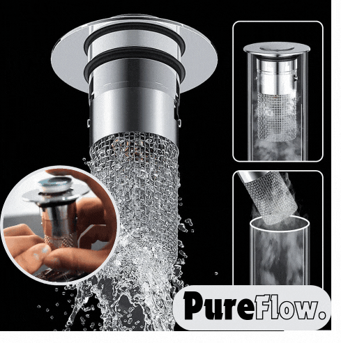 1+1 GRATIS | PureFlow™ | Hält Ihre Abflüsse sauber und frisch [Letzter Tag Rabatt]