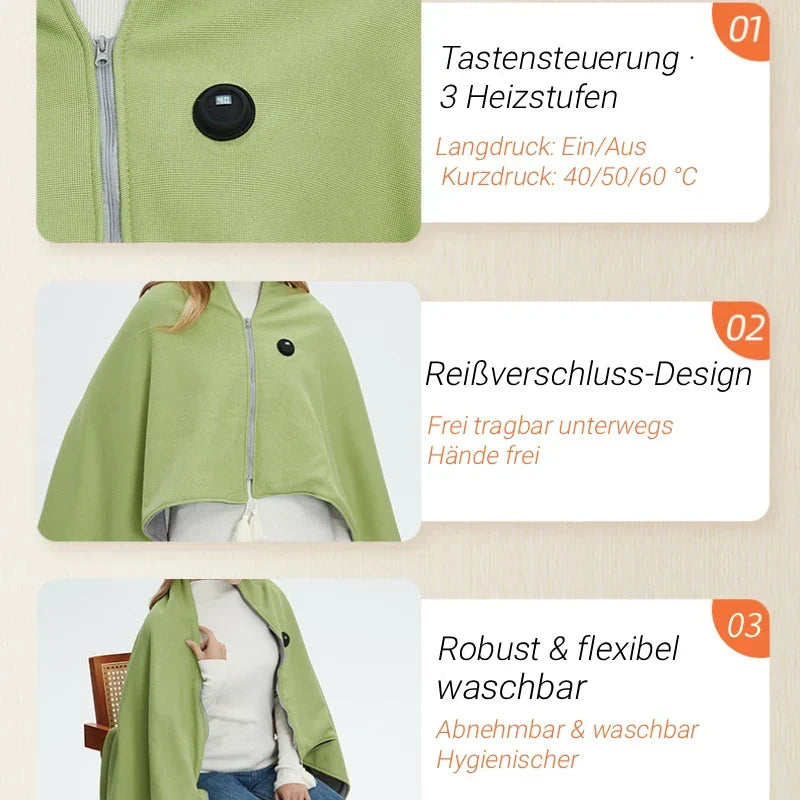 Heizdecke mit 3 Stufen | Wärmedecke elektrisch | HeatDecke