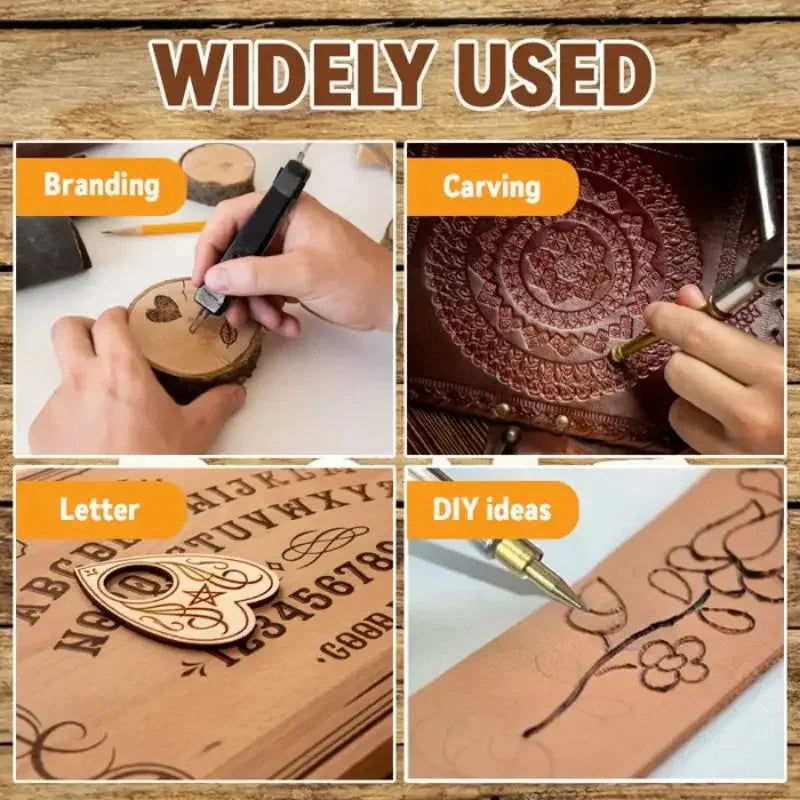 Carvex™ – DIY-Set zum Holzbrennen/-Gravieren