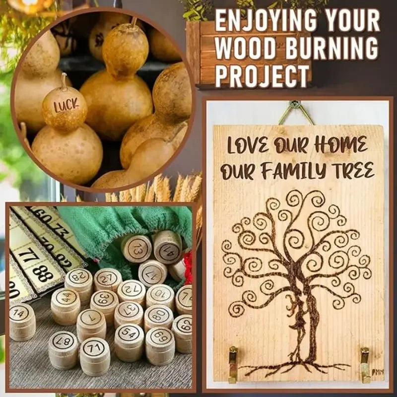 Carvex™ – DIY-Set zum Holzbrennen/-Gravieren
