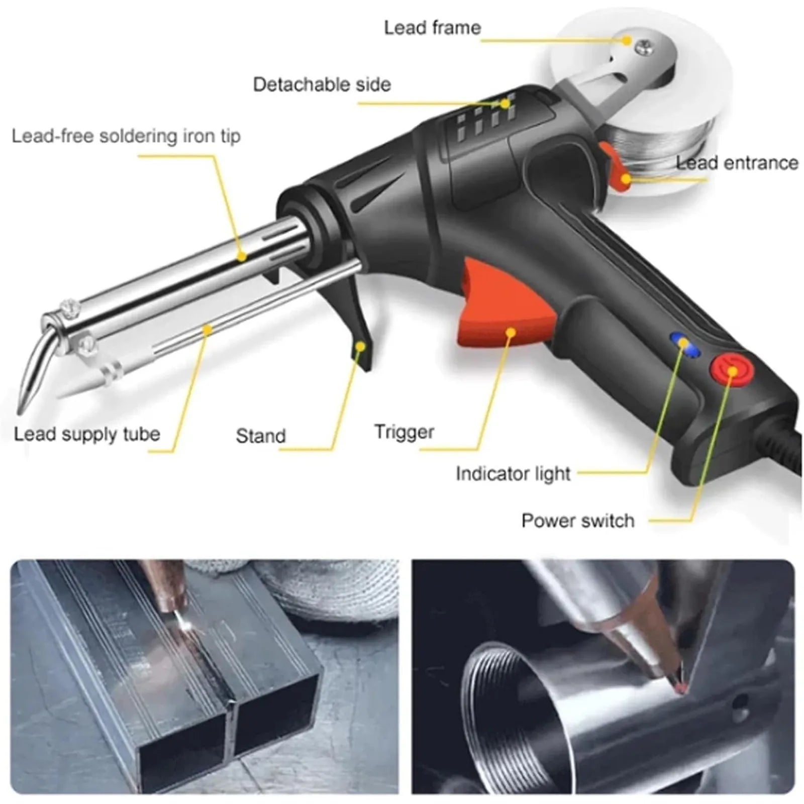 WeldMaster Pro – Präzises Schweißen mit nur einer Hand