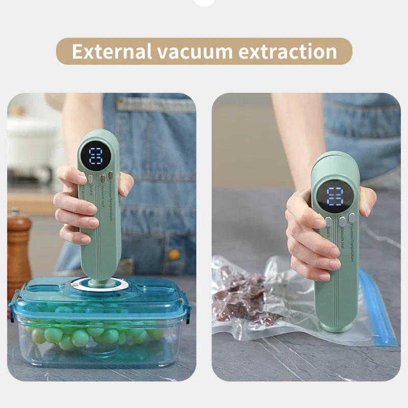 Handlicher Vakuumierer für Zuhause