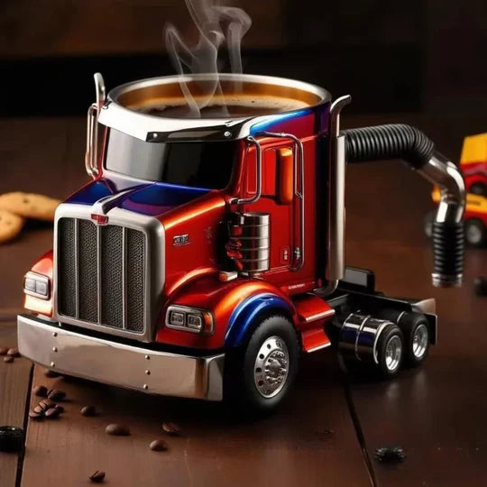 RoadMug™ – Der LKW-inspirierte Kaffeebecher, bei dem Funktionalität auf Einzigartigkeit trifft
