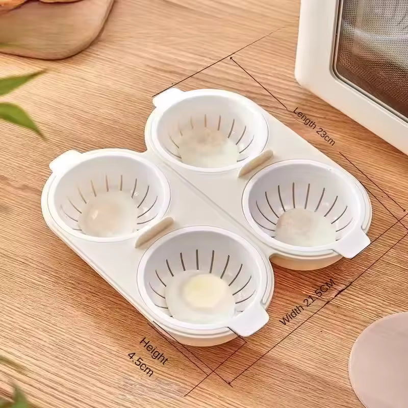 QuickEgg™ Tragbarer Eierkocher für die Mikrowelle