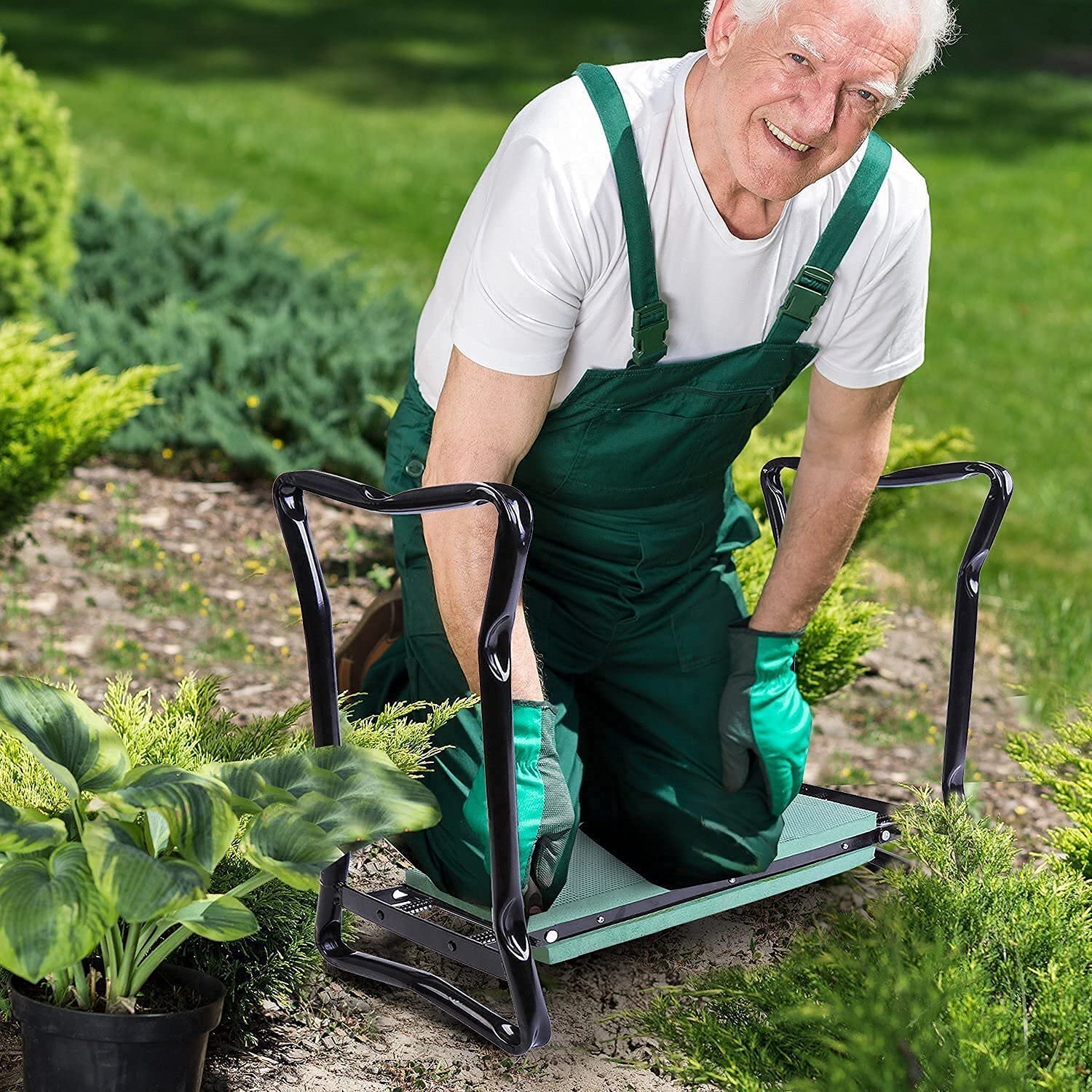 ModernGarden™️ Multifunktionaler Gartensitz und Kniebank | 50% RABATT (Letzter Tag Rabatt)