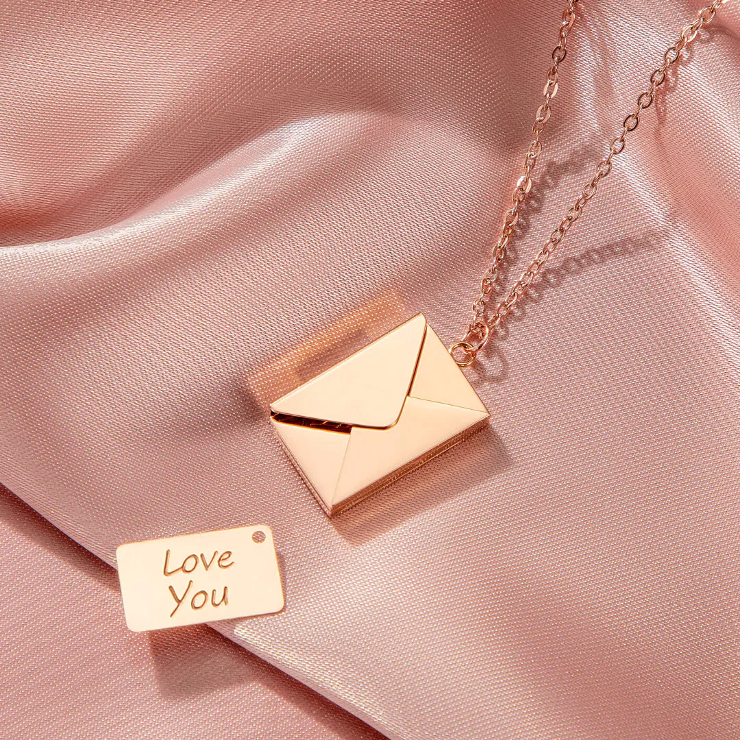 Halskette "Liebesbrief" mit Gravur