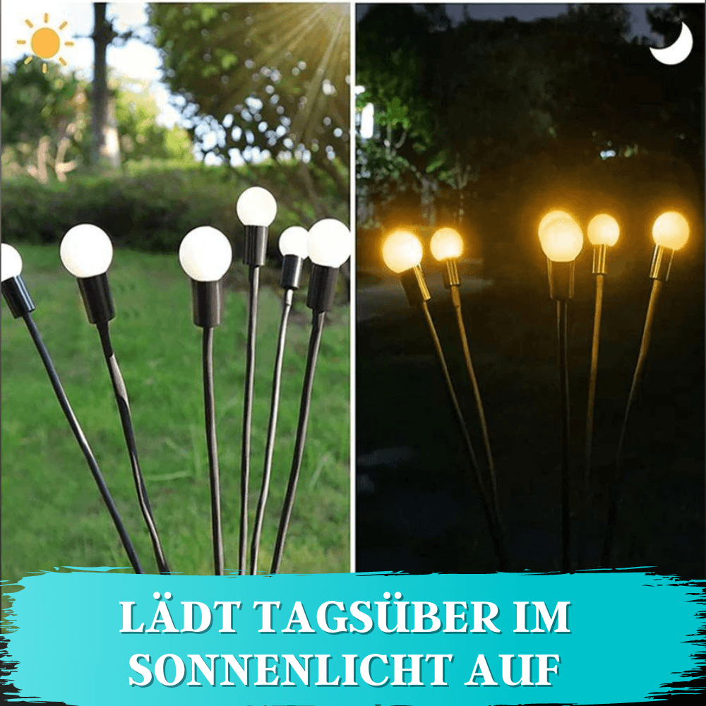 1+1 Gratis | Magische Solar Glühwürmchen Garten Lichter