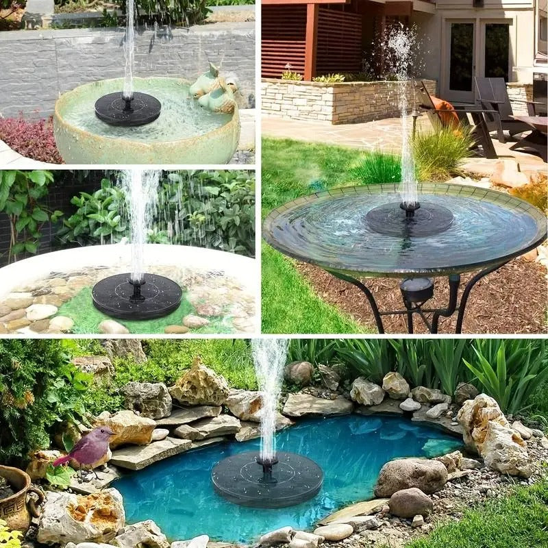 SunSplash™ - Solarbetriebener Vogelbrunnen-Bausatz (50% RABATT)