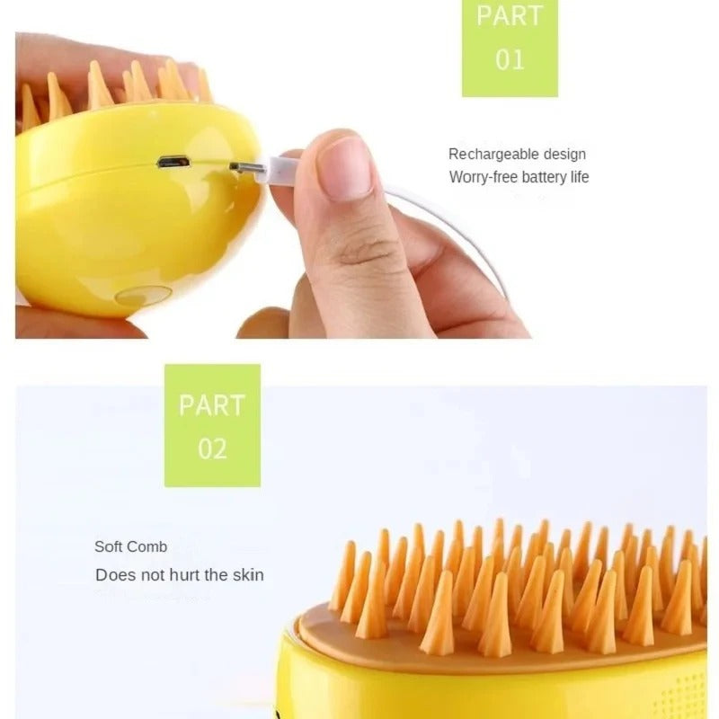 SteamBrush™ - Avocado-förmige Katzenpflegebürste (50% RABATT)