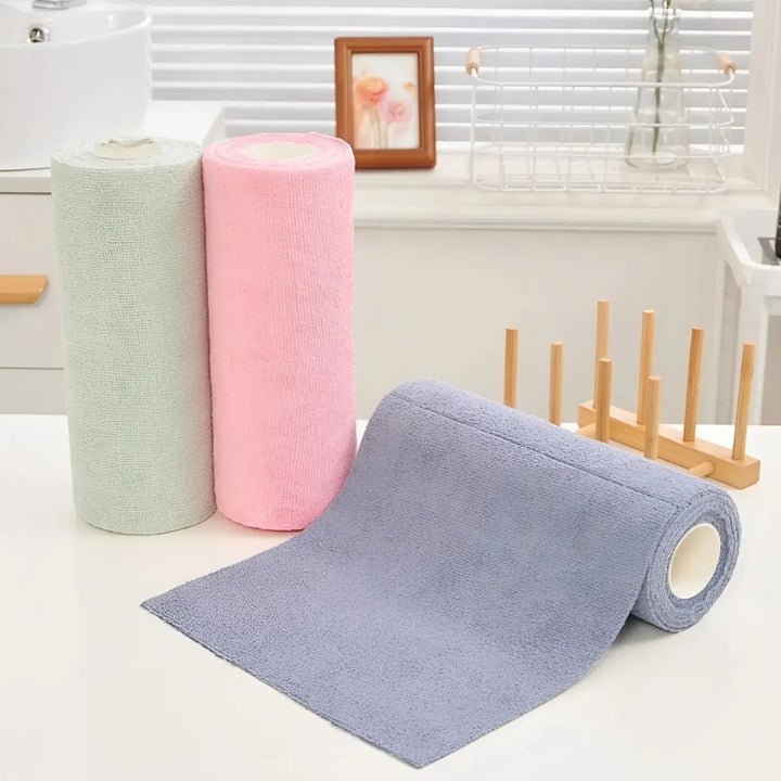 1+1 GRATIS | SuperSorb™ - Wiederverwendbare Mikrofaser-Küchenreinigungstücher [Letzter Tag Rabatt]