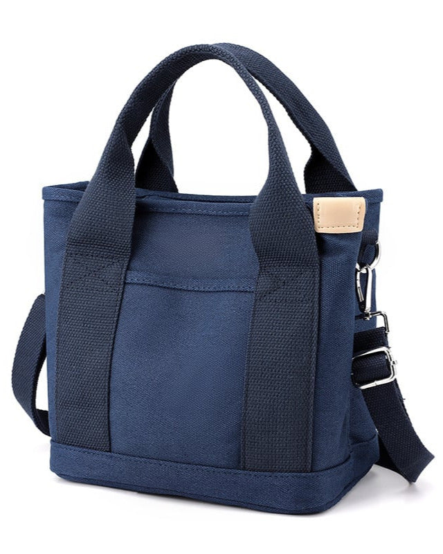 Mira – Stylische Canvas-Tasche mit Fächern