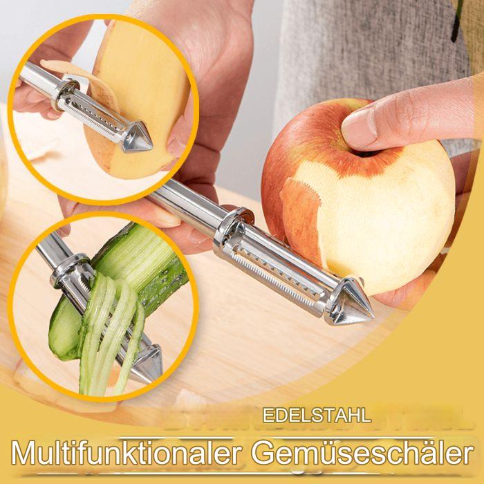 50% RABATT | PrimePeel - Multifunktionaler Edelstahl-Gemüseschäler [Letzter Tag Rabatt]