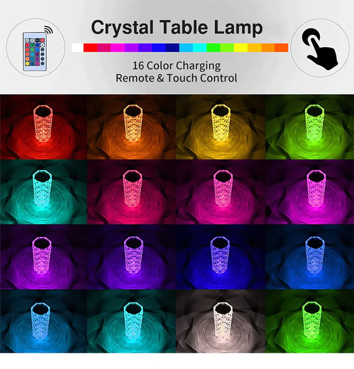 CrystalLampe™ - Eine einzigartige Lampe und Objekt für Ihr Zuhause!