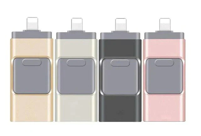 4-in-1 FlashDrive™ - Erweitern Sie Ihre Speicherkapazität im Handumdrehen und nehmen Sie Ihre Dateien überallhin mit
