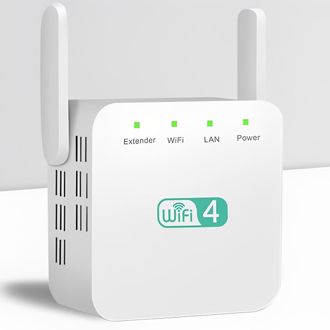 WLAN Repeater | Langstrecken Signalverstärker | 300 Mbps | Einfache WPS Einrichtung