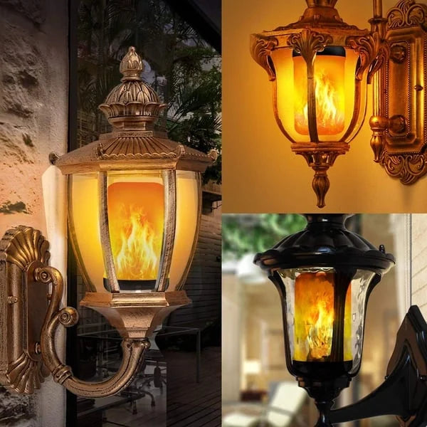 1+1 Gratis | FlameLuxe™ Lampe mit Feuereffekt