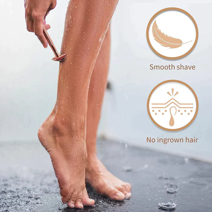 SmoothShave™ - Sicherheitsrasierer + 10 Premium-Klingen Gratis