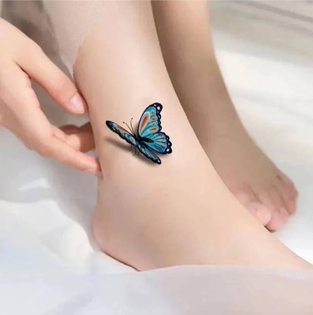 Stilvolle und kreative 3D-Tattoo-Aufkleber