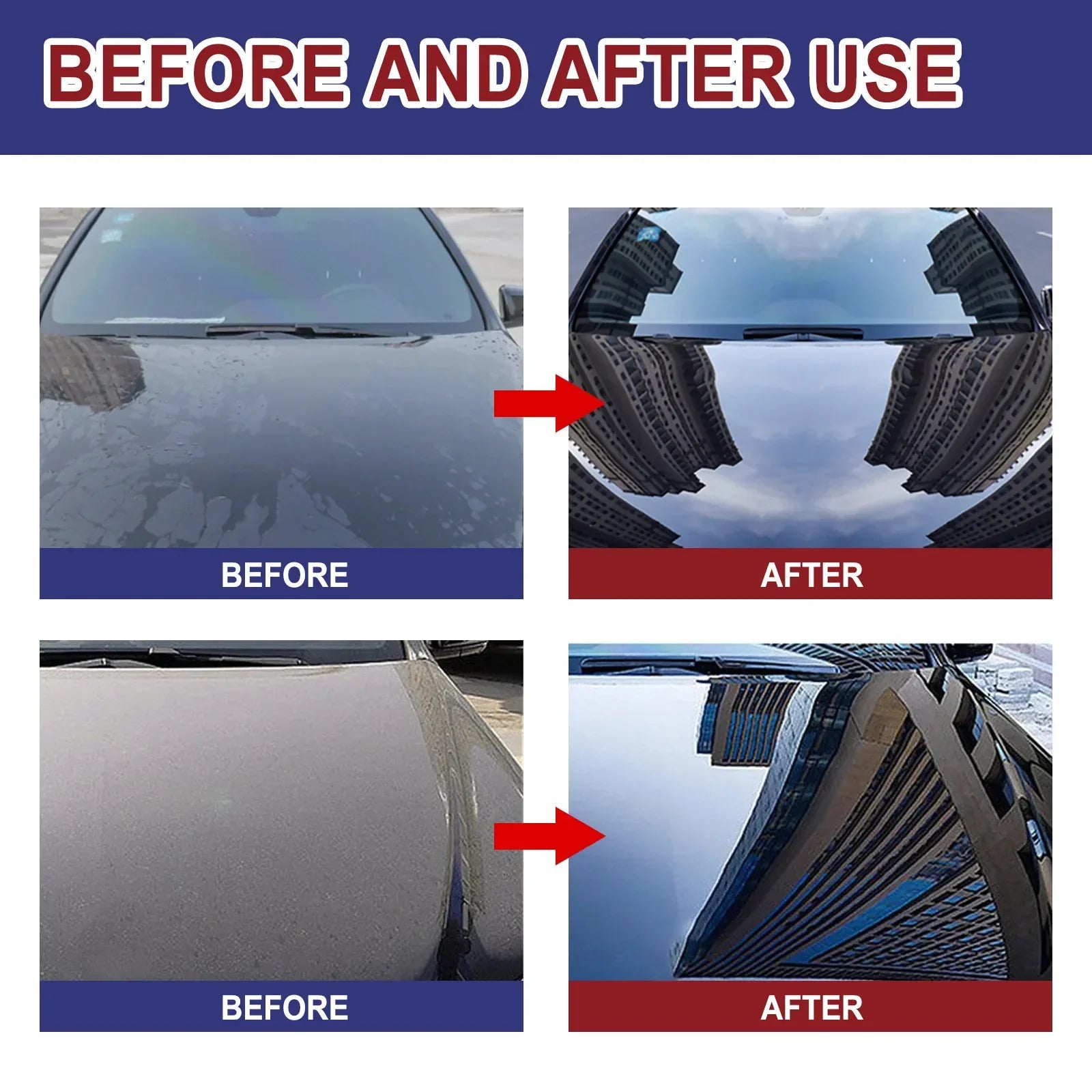 1+1 GRATIS | AutoShineGuard™ Erweckt stumpfe Autooberflächen sofort wieder zum Leben