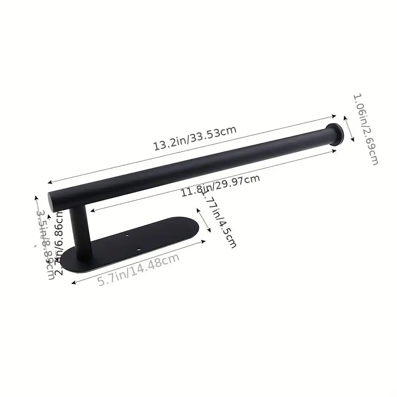 Wandmontierter Toilettenpapierhalter aus Edelstahl